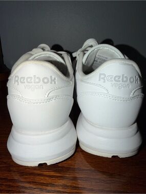 Reebok White Vegan Low-Top Sneakers